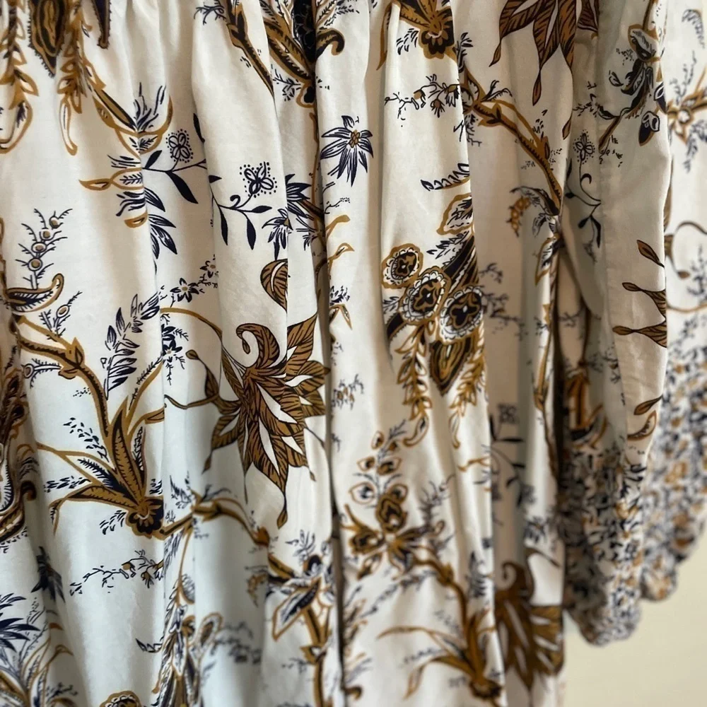 R Vivimos Romantic Cottagecore Prairie  Boho Festival Dress Size Small - Picture 12 of 13